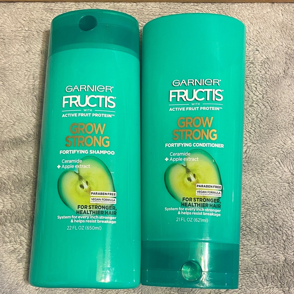 Garnier Fructis Grow Strong Shampoo & Conditioner